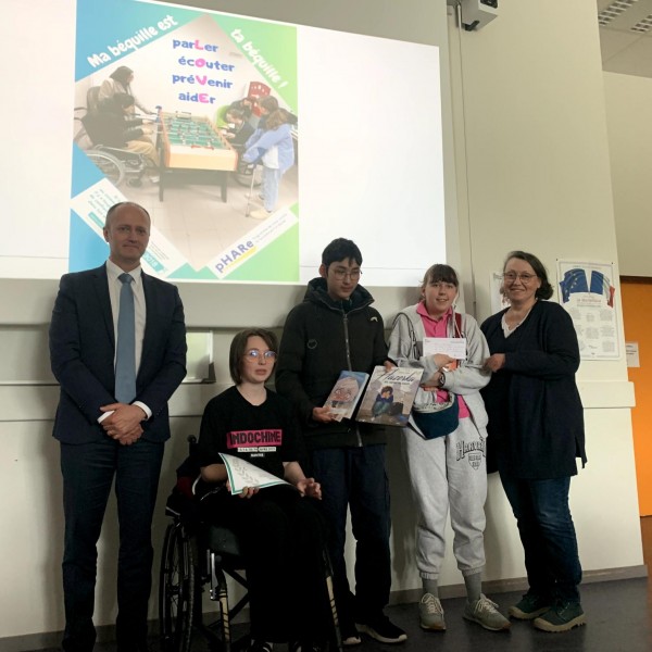 1er Prix départemental pour l'inclusion au concours Non au Harcèlement !