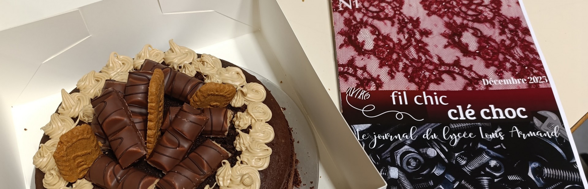 Fil chic, Clé choc : les élèves de 2BPMC2 lancent le journal du lycée !